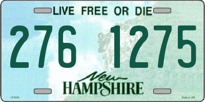 NH license plate 2761275