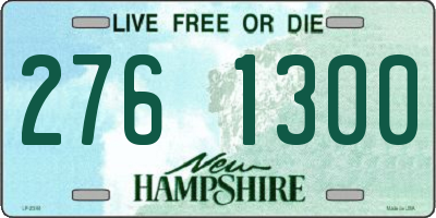 NH license plate 2761300