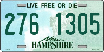 NH license plate 2761305