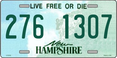 NH license plate 2761307