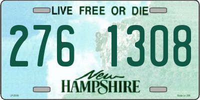 NH license plate 2761308