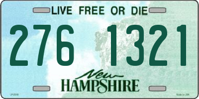 NH license plate 2761321