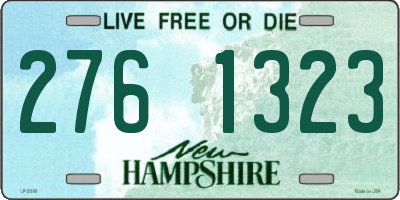NH license plate 2761323