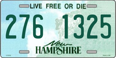 NH license plate 2761325