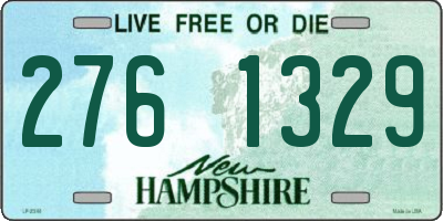 NH license plate 2761329