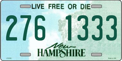 NH license plate 2761333