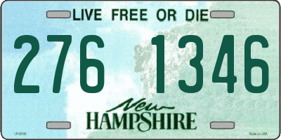 NH license plate 2761346