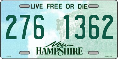 NH license plate 2761362