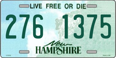 NH license plate 2761375