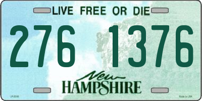 NH license plate 2761376