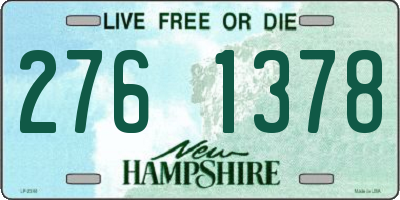 NH license plate 2761378