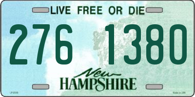 NH license plate 2761380