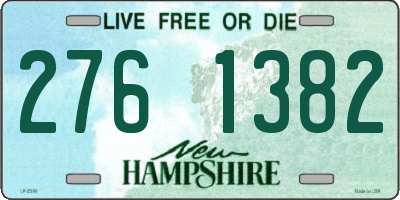NH license plate 2761382