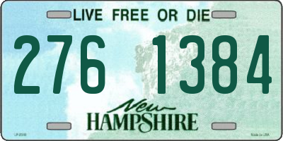NH license plate 2761384
