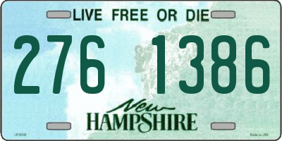 NH license plate 2761386