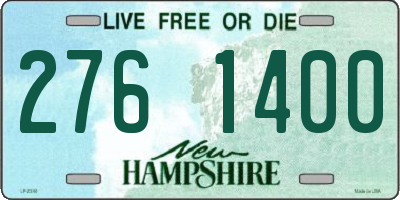 NH license plate 2761400