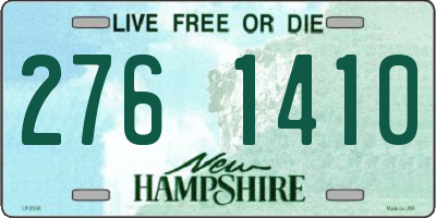 NH license plate 2761410