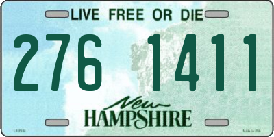 NH license plate 2761411