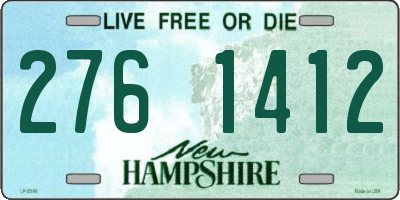 NH license plate 2761412