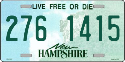 NH license plate 2761415