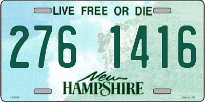 NH license plate 2761416