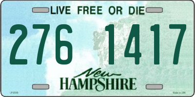 NH license plate 2761417