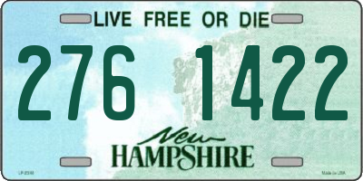 NH license plate 2761422