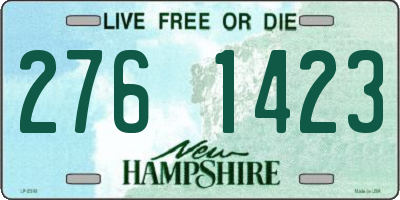 NH license plate 2761423