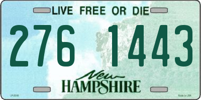 NH license plate 2761443
