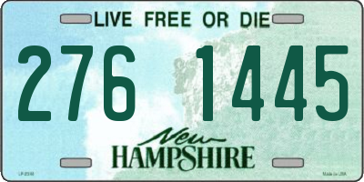 NH license plate 2761445
