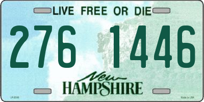 NH license plate 2761446