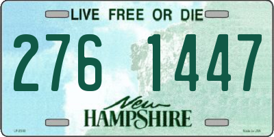 NH license plate 2761447