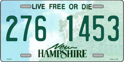 NH license plate 2761453