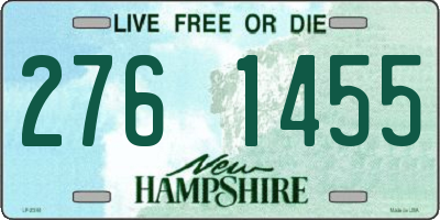 NH license plate 2761455