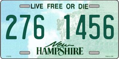 NH license plate 2761456