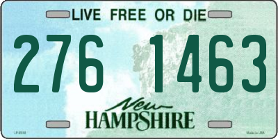 NH license plate 2761463
