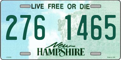 NH license plate 2761465