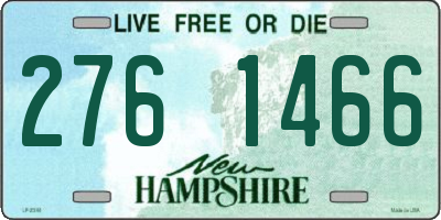 NH license plate 2761466