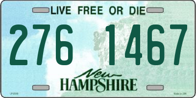 NH license plate 2761467