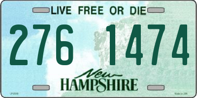 NH license plate 2761474