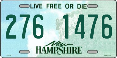 NH license plate 2761476