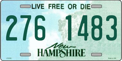 NH license plate 2761483