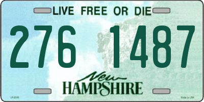 NH license plate 2761487