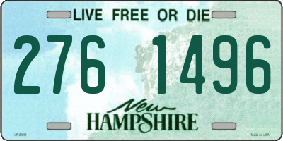 NH license plate 2761496