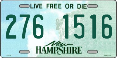 NH license plate 2761516
