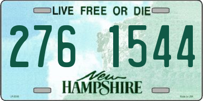 NH license plate 2761544