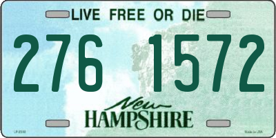 NH license plate 2761572