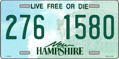 NH license plate 2761580