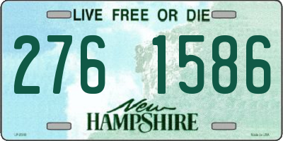 NH license plate 2761586