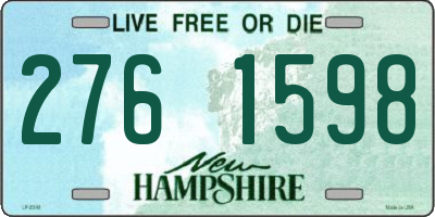NH license plate 2761598